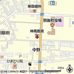 神馬医院周辺の地図