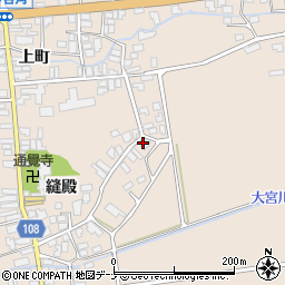 秋田県横手市増田町増田縫殿46周辺の地図