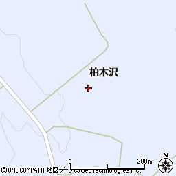 岩手県奥州市江刺藤里柏木沢161周辺の地図