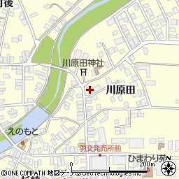 旅館川原田館周辺の地図