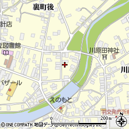 秋田県雄勝郡羽後町西馬音内裏町58周辺の地図