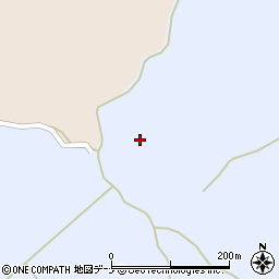 秋田県にかほ市象潟町小滝三本堰周辺の地図