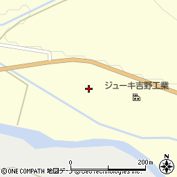 秋田県横手市増田町吉野（村下）周辺の地図