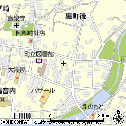 秋田県雄勝郡羽後町西馬音内裏町40周辺の地図