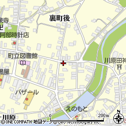 秋田県雄勝郡羽後町西馬音内裏町63周辺の地図