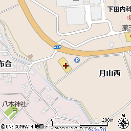 秋田県横手市増田町増田月山西119周辺の地図