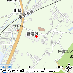 岩崎児童クラブ周辺の地図