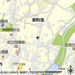 秋田県雄勝郡羽後町西馬音内裏町66-1周辺の地図