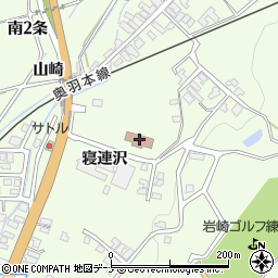 湯沢市ふるさとふれあいセンター周辺の地図