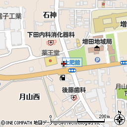ローソン増田町店周辺の地図
