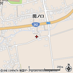 秋田県横手市増田町増田館花43-2周辺の地図