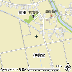 秋田県湯沢市八幡周辺の地図
