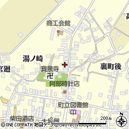 秋田県雄勝郡羽後町西馬音内裏町178周辺の地図