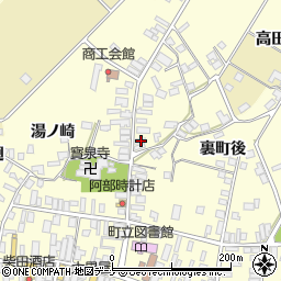 秋田県雄勝郡羽後町西馬音内裏町165周辺の地図