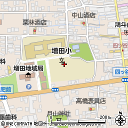 秋田県横手市増田町増田土肥館周辺の地図