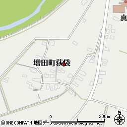 秋田県横手市増田町荻袋荻袋周辺の地図