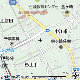株式会社薬王堂　岩手金ヶ崎東店周辺の地図
