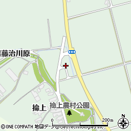 秋田県湯沢市二井田（長瀞）周辺の地図