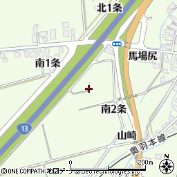秋田県湯沢市岩崎（３条）周辺の地図