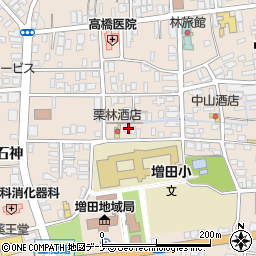 秋田県横手市増田町増田土肥館2-2周辺の地図