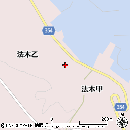 山形県酒田市飛島法木乙197周辺の地図