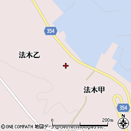 山形県酒田市飛島法木乙198周辺の地図