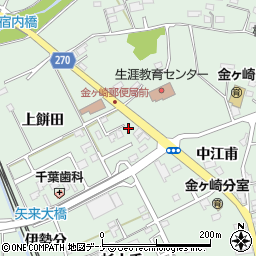朝日新聞　ＡＳＡ金ヶ崎周辺の地図