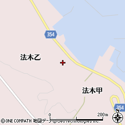 山形県酒田市飛島法木乙202周辺の地図