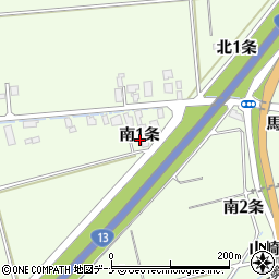 秋田県湯沢市岩崎南１条周辺の地図