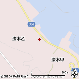 山形県酒田市飛島法木乙200周辺の地図