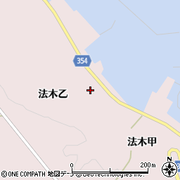 山形県酒田市飛島法木乙213周辺の地図