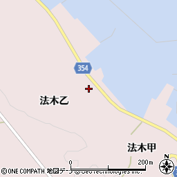 山形県酒田市飛島法木乙218周辺の地図