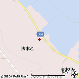 山形県酒田市飛島法木乙222周辺の地図