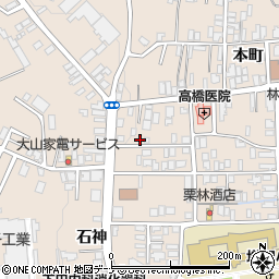 秋田県横手市増田町増田本町124周辺の地図