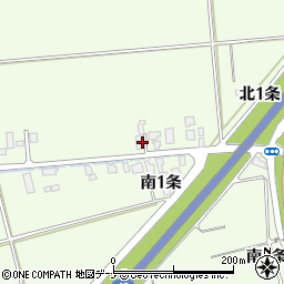 秋田県湯沢市岩崎北１条周辺の地図