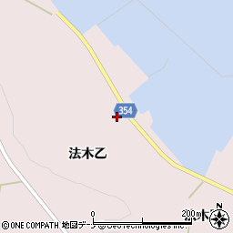 山形県酒田市飛島法木乙229周辺の地図
