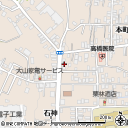 秋田県横手市増田町増田本町117周辺の地図