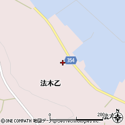 山形県酒田市飛島法木乙232周辺の地図