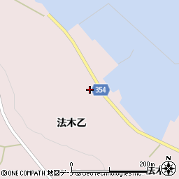 山形県酒田市飛島法木乙2周辺の地図