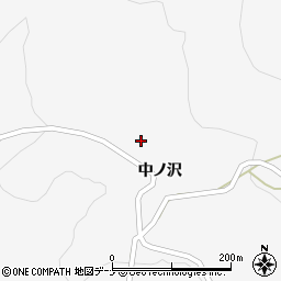 秋田県由利本荘市鳥海町栗沢中ノ沢122周辺の地図