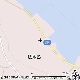 山形県酒田市飛島法木乙238周辺の地図