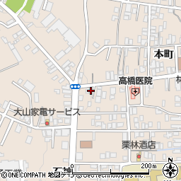 秋田県横手市増田町増田本町122周辺の地図