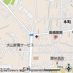 秋田県横手市増田町増田本町121-1周辺の地図