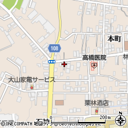 秋田県横手市増田町増田本町123周辺の地図