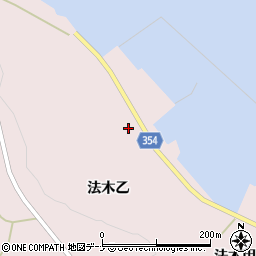 山形県酒田市飛島法木乙241周辺の地図