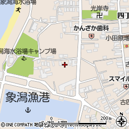 秋田県にかほ市象潟町入湖ノ澗18周辺の地図