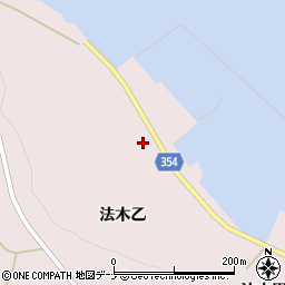 山形県酒田市飛島法木乙242周辺の地図