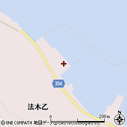 山形県酒田市飛島法木乙295周辺の地図