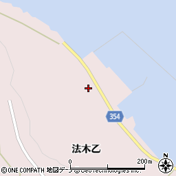 山形県酒田市飛島法木乙254周辺の地図