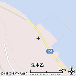 山形県酒田市飛島法木乙257周辺の地図